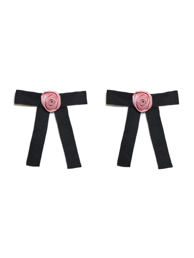 Almond Rose Hair Clips