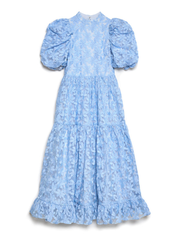 <b>DREAM</b> Sky Lily Embroidered Midi Dress