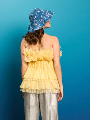 Koi Ruffle Cami Top