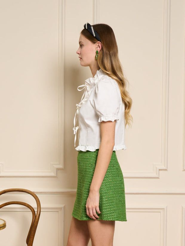 Benoite Ruffle Top