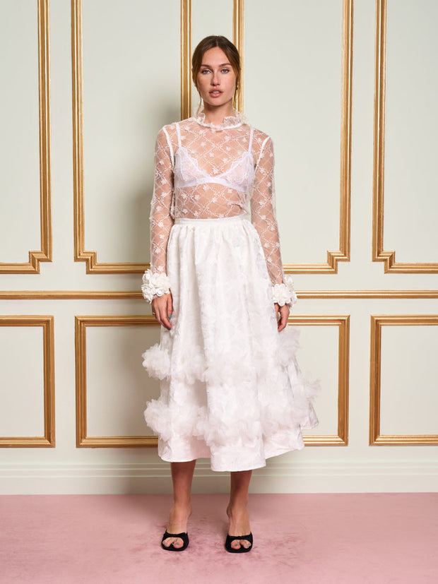 <b>DREAM</b> Dentelle Applique Top