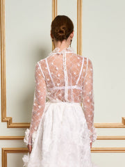 <b>DREAM</b> Dentelle Applique Top