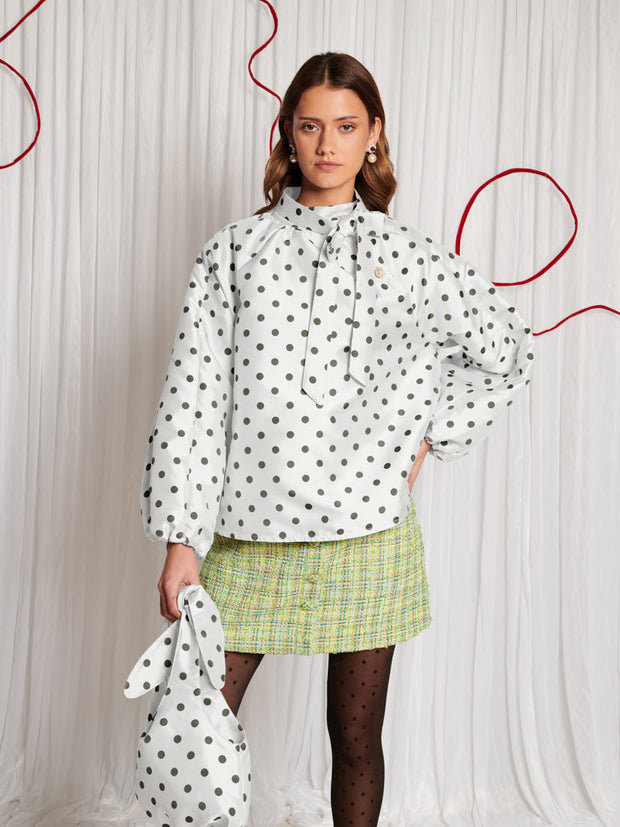 Raven Spot Top Polka Dots / Z