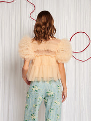 Puffin Tulle Top Butter Yellow / Z