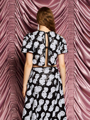 <b>DREAM</b> Roxie Rose Sequin Top Onyx Black / Z