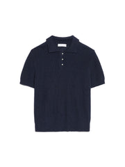 Lark Knitted Polo Shirt