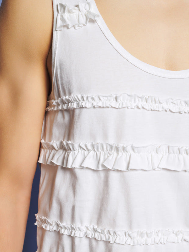 Laken Ruffle Vest