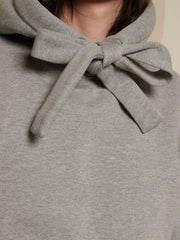Demar Bow Hoodie Fossil Grey / Z