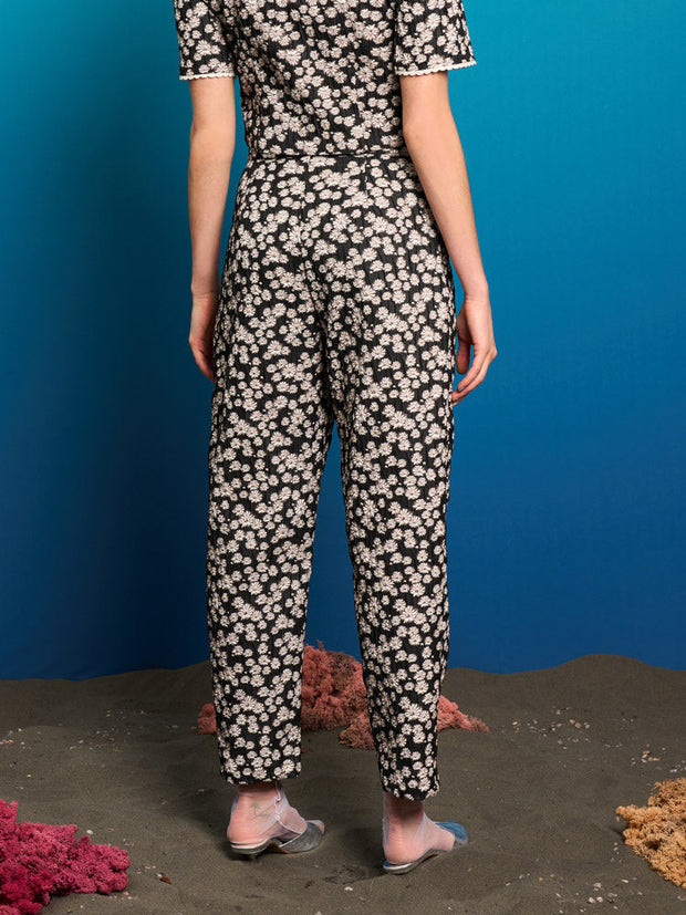 Pearl Marina Jacquard Trousers