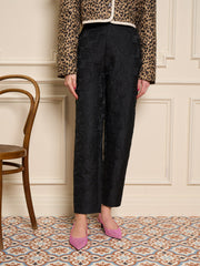 Cheri Rose Jacquard Trousers