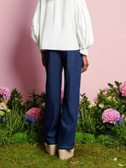 <b>DREAM</b> Rosie Denim Embroidery Trousers