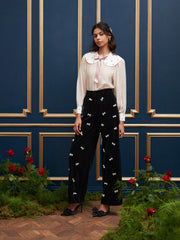 <b>DREAM</b> Invitation Velvet Bow Trousers