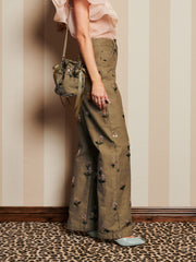 <b>DREAM</b> Chateau Flower Embellished Jeans
