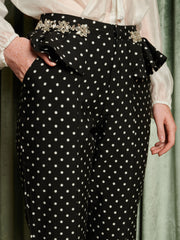 Scene Spot Trousers Spots Black / Z