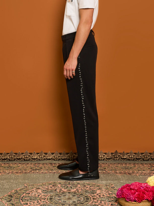 Dylan Bead Trim Trousers