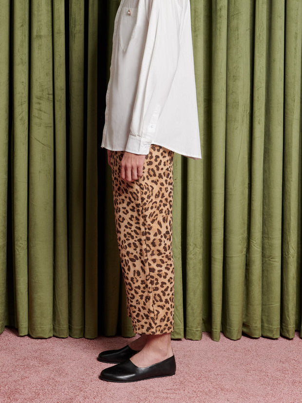 Cameron Leopard Trousers