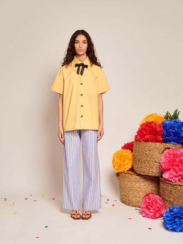 Verano Striped Trousers Orange, Blue / Z