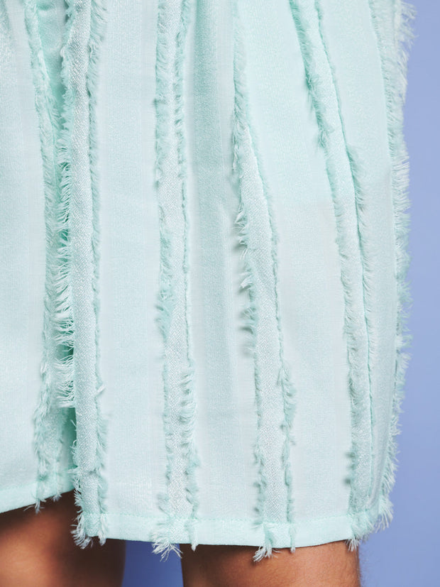 Davy Frayed Bermuda Shorts