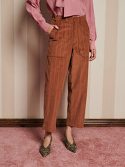 Cameron Cord Trousers Caramel Brown / Z