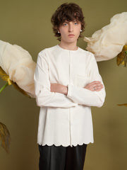 Marco Scallop Hem Shirt