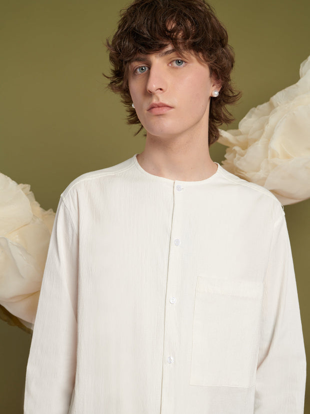 Marco Scallop Hem Shirt