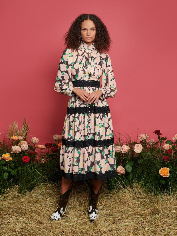 Palomino Floral Midi Dress