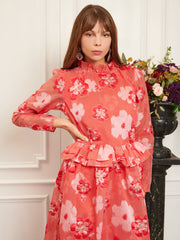 <b>DREAM</b> Poppy Jacquard Maxi Dress