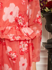 <b>DREAM</b> Poppy Jacquard Maxi Dress