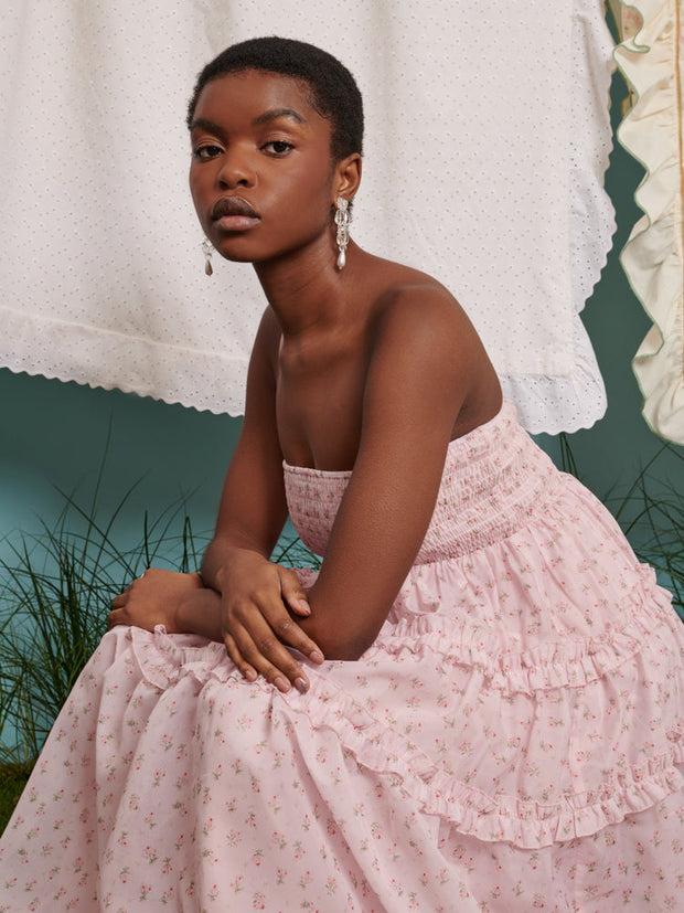 <b>DREAM</b> Celandine Ditsy Bandeau Dress
