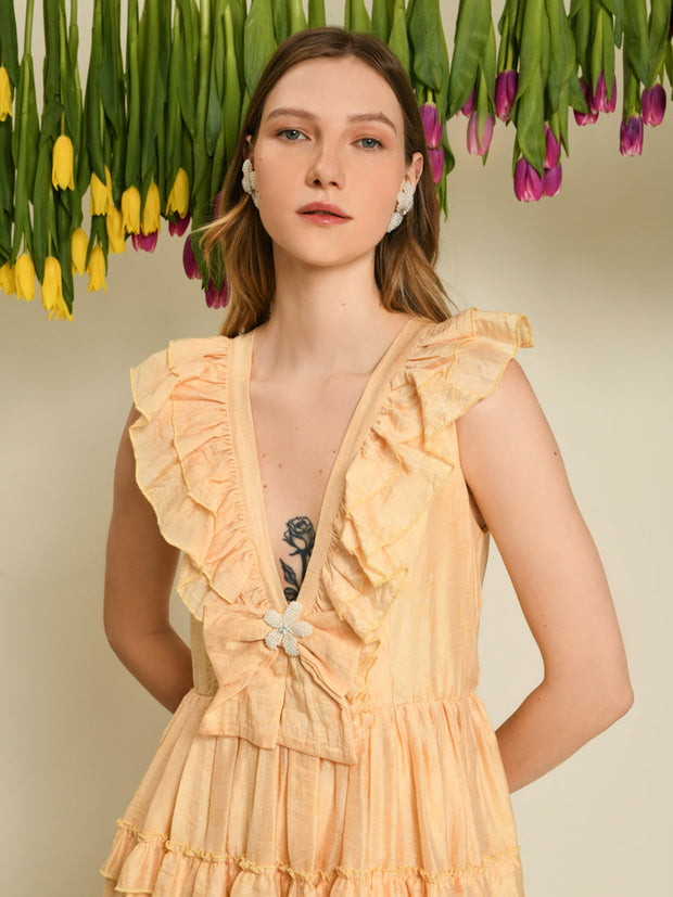 Apricot deals tulip dress