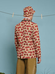 Clover Poppy Tapestry Blazer