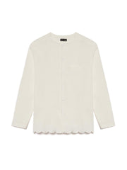 Marco Scallop Hem Shirt